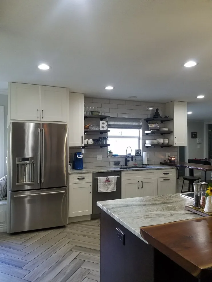 Contemporary Farmhouse Kitchen Design by Sarah Kraus Bartelson - S&W Kitchens - Photo 26