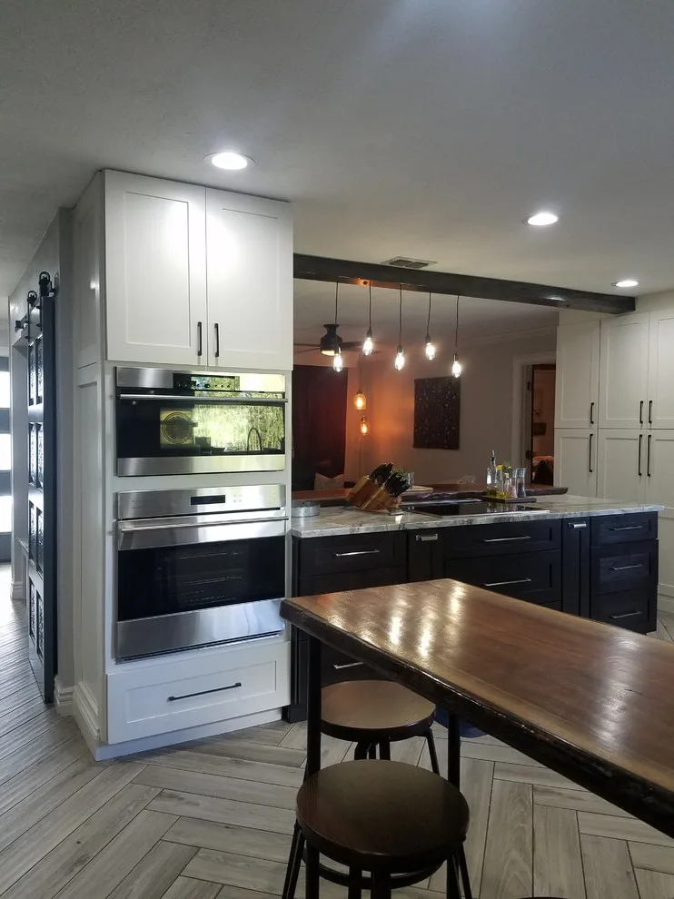 Contemporary Farmhouse Kitchen Design by Sarah Kraus Bartelson - S&W Kitchens - Photo 28