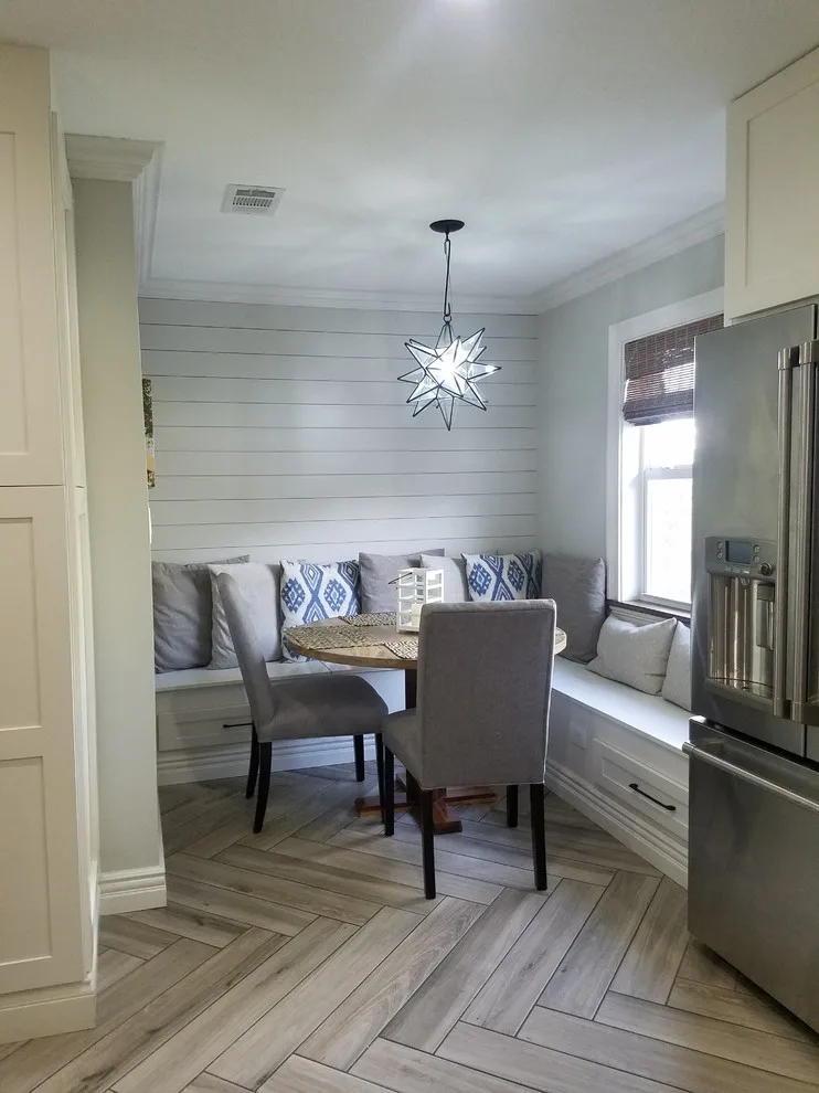 Contemporary Farmhouse Kitchen Design by Sarah Kraus Bartelson - S&W Kitchens - Photo 14