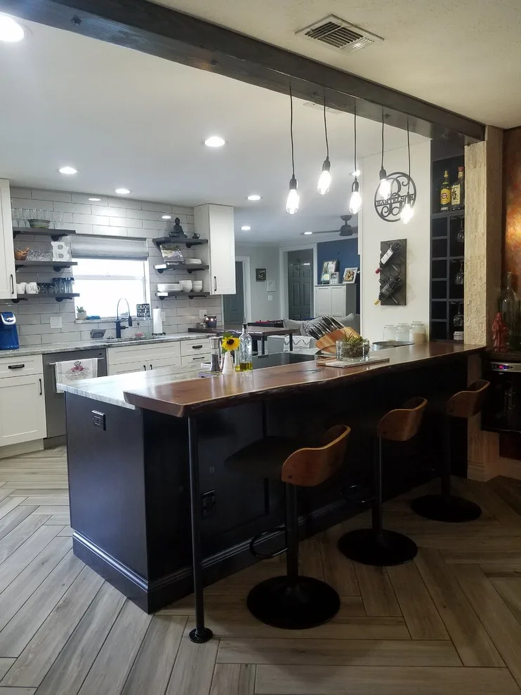 Contemporary Farmhouse Kitchen Design by Sarah Kraus Bartelson - S&W Kitchens - Photo 9