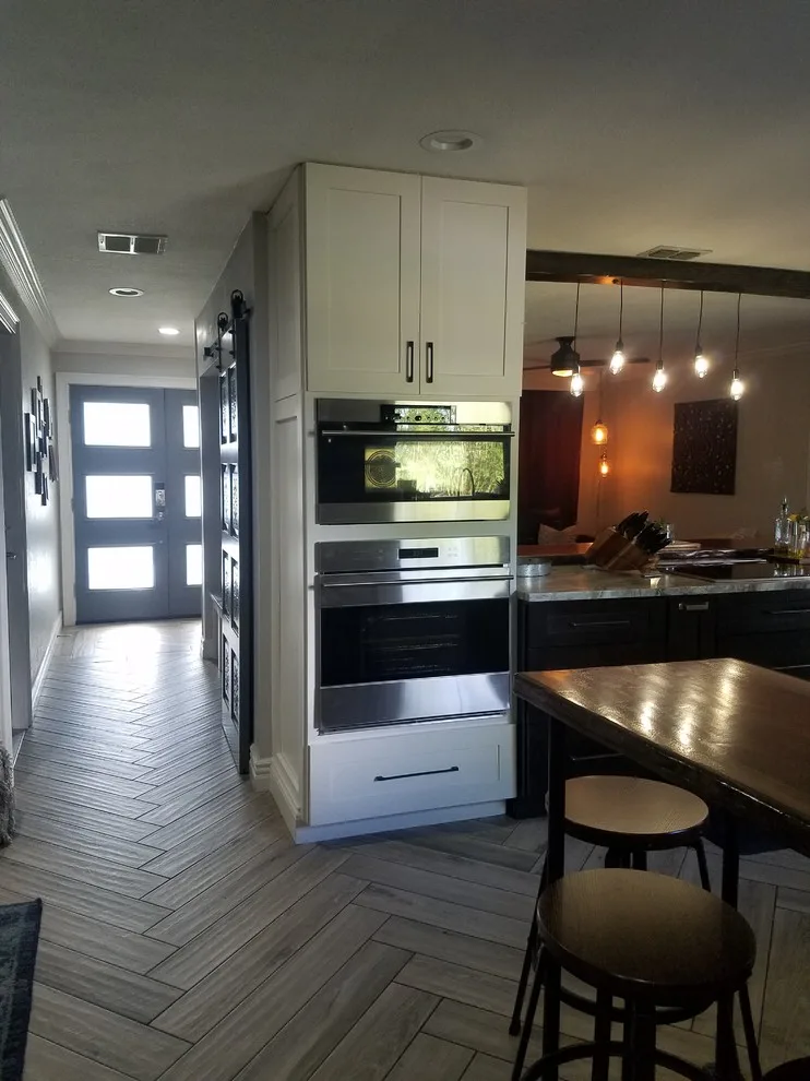 Contemporary Farmhouse Kitchen Design by Sarah Kraus Bartelson - S&W Kitchens - Photo 7
