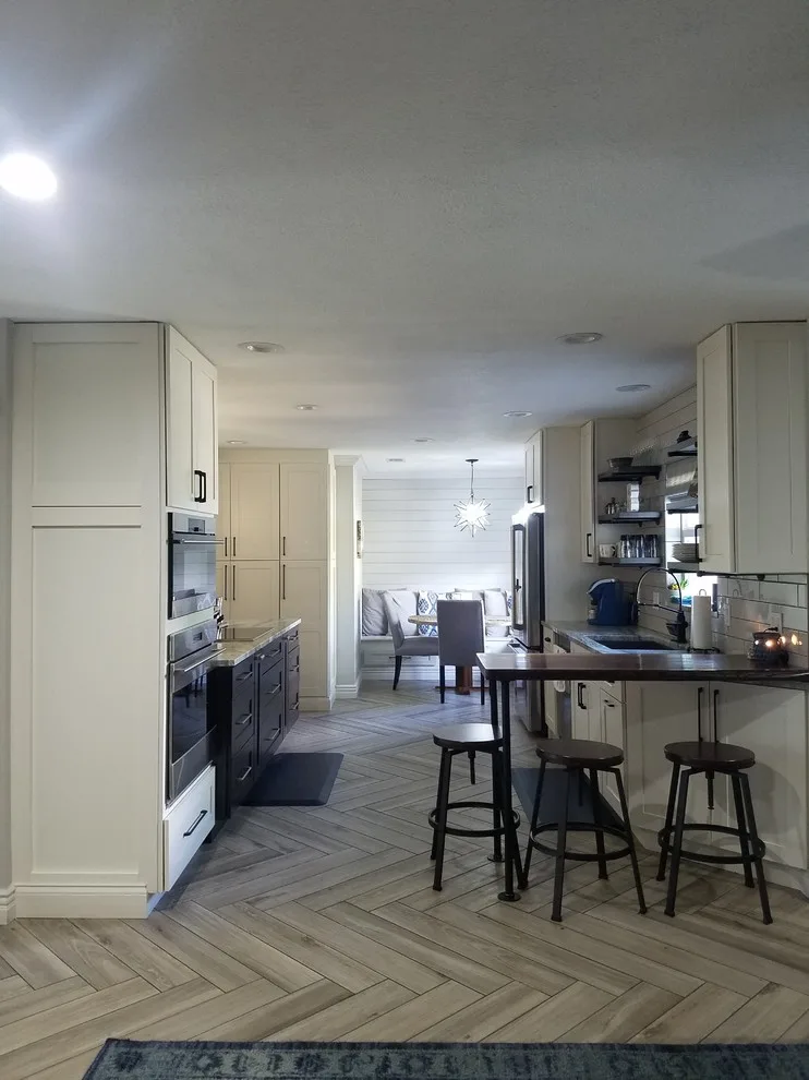 Contemporary Farmhouse Kitchen Design by Sarah Kraus Bartelson - S&W Kitchens - Photo 12