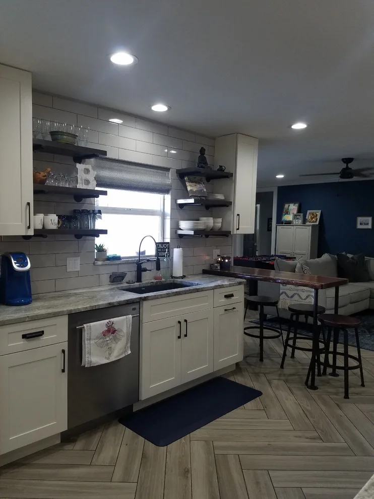 Contemporary Farmhouse Kitchen Design by Sarah Kraus Bartelson - S&W Kitchens - Photo 13
