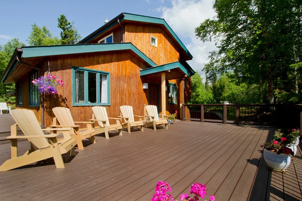 Linked Carport and Decks with Under Deck Roofing by Treeline Construction - Photo 4