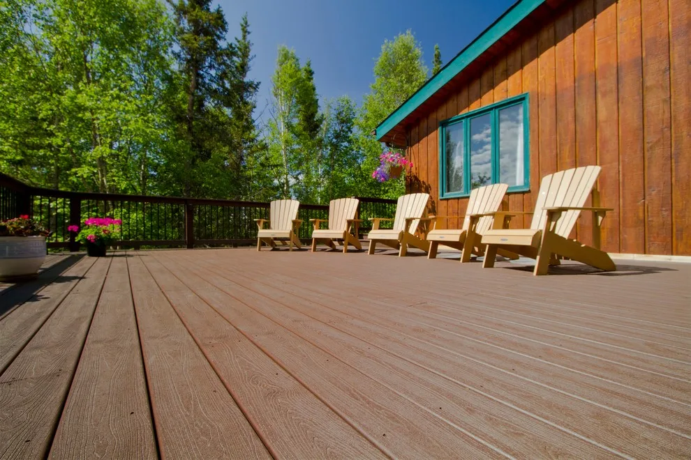 Linked Carport and Decks with Under Deck Roofing by Treeline Construction - Photo 3