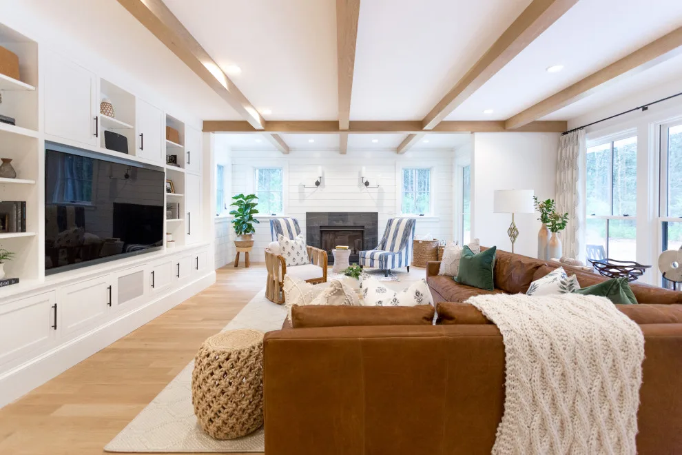 Modern farmhouse with sleek and stylish interiors by Refined Renovations & Refined Home - Photo 13