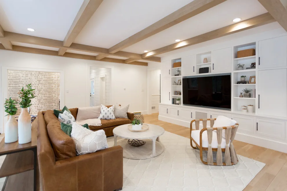 Modern farmhouse with sleek and stylish interiors by Refined Renovations & Refined Home - Photo 12