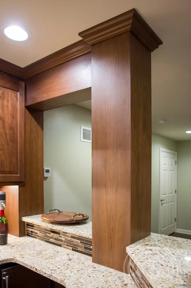 Contemporary Irish Pub Basement Renovation by Mi-Kin Creations, Inc. - Photo 8