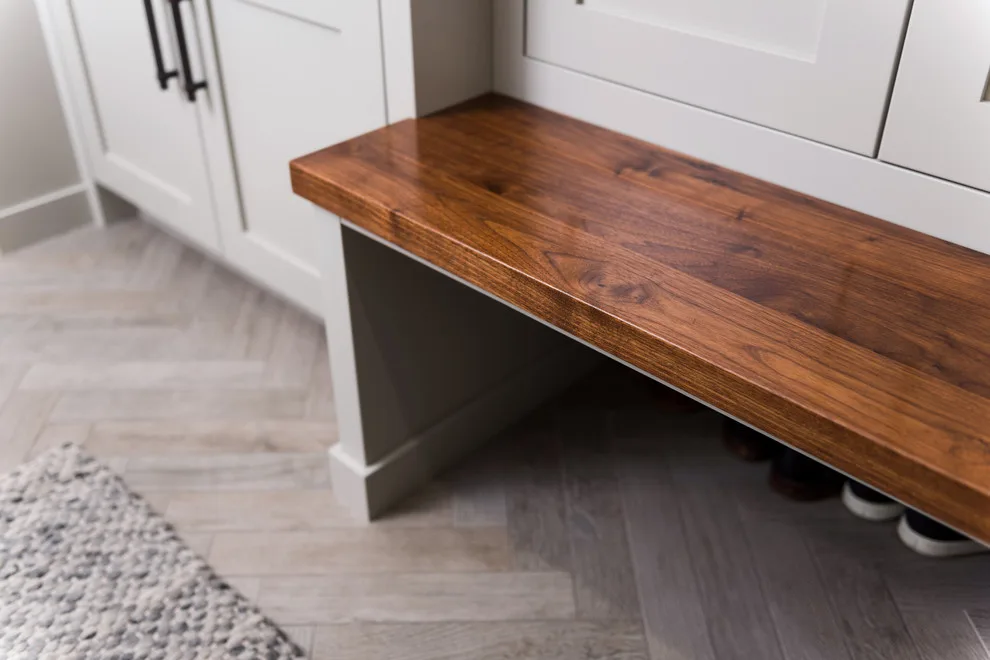 Mudroom at Island Lake by Labra Design Build - Photo 16
