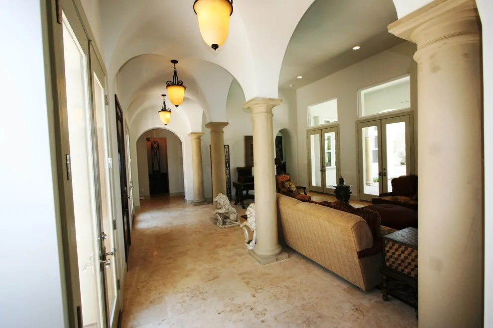 Italian Villa Courtyard by Sweaney Custom Homes, Inc. - Photo 24