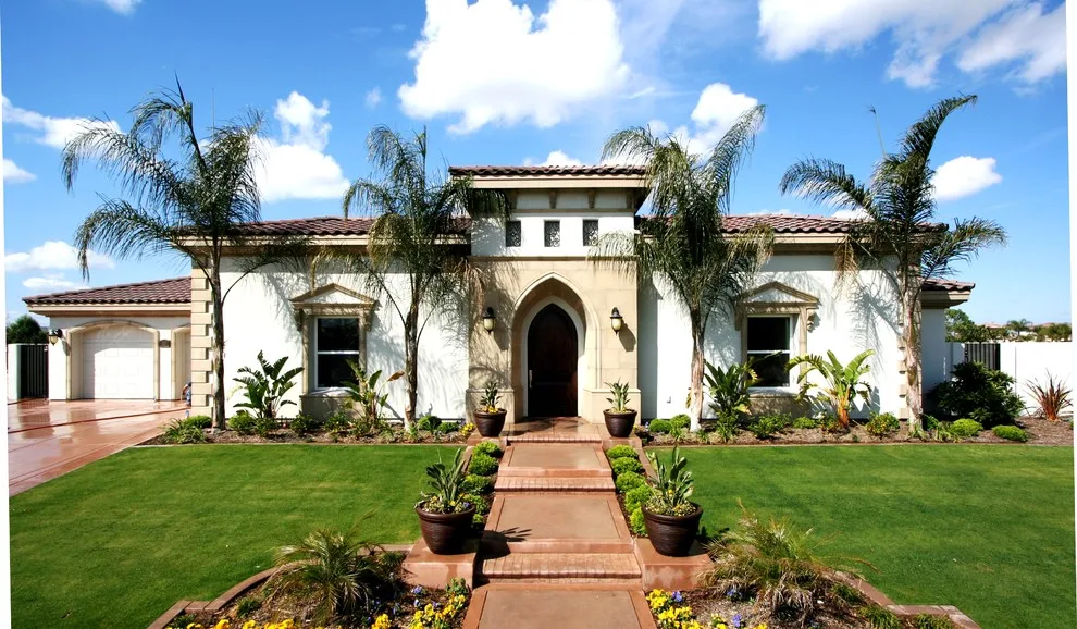 Italian Villa Courtyard by Sweaney Custom Homes, Inc. - Photo 39