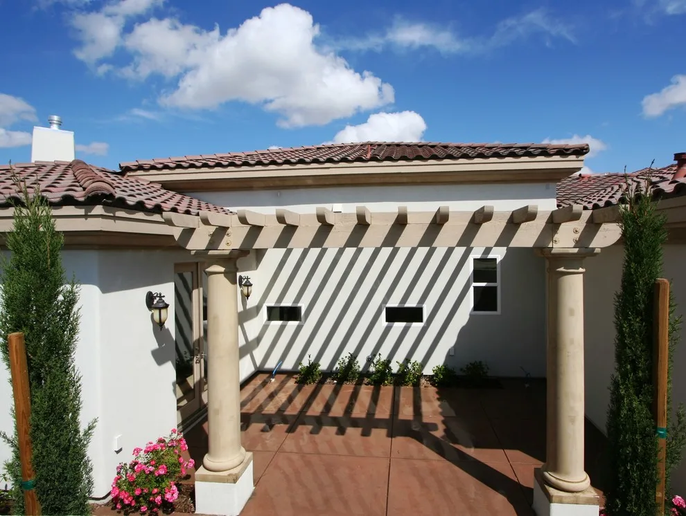 Italian Villa Courtyard by Sweaney Custom Homes, Inc. - Photo 31