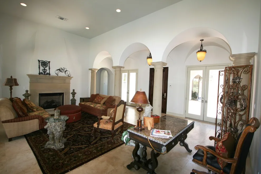 Italian Villa Courtyard by Sweaney Custom Homes, Inc. - Photo 19
