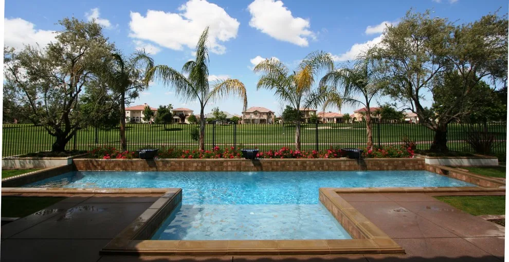 Italian Villa Courtyard by Sweaney Custom Homes, Inc. - Photo 33