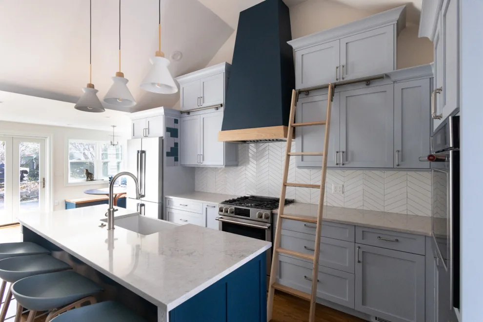 Jamaica Plain Kitchen and Sunroom Renovation by New England Design & Construction - Photo 31