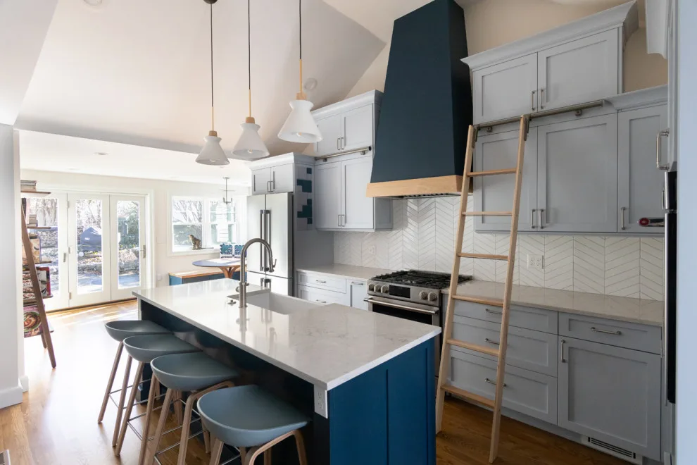Jamaica Plain Kitchen and Sunroom Renovation by New England Design & Construction - Photo 5