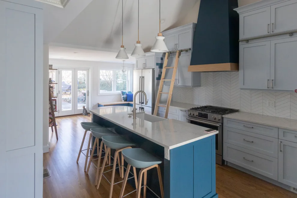 Jamaica Plain Kitchen and Sunroom Renovation by New England Design & Construction - Photo 14