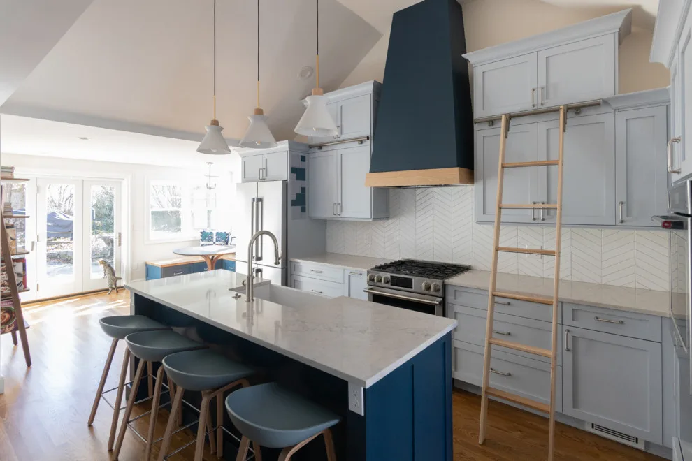 Jamaica Plain Kitchen and Sunroom Renovation by New England Design & Construction - Photo 15