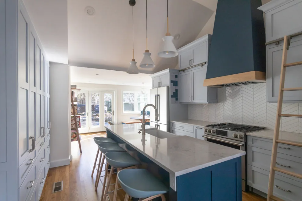 Jamaica Plain Kitchen and Sunroom Renovation by New England Design & Construction - Photo 33