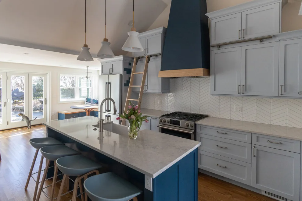 Jamaica Plain Kitchen and Sunroom Renovation by New England Design & Construction - Photo 10