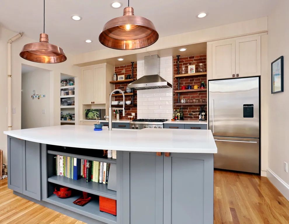 Jamaica Plain Sunroom and Kitchen Renovation by New England Design & Construction - Photo 5