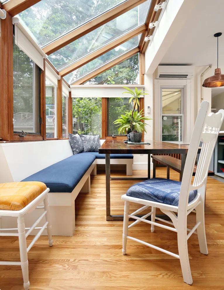 Jamaica Plain Sunroom and Kitchen Renovation by New England Design & Construction - Photo 7
