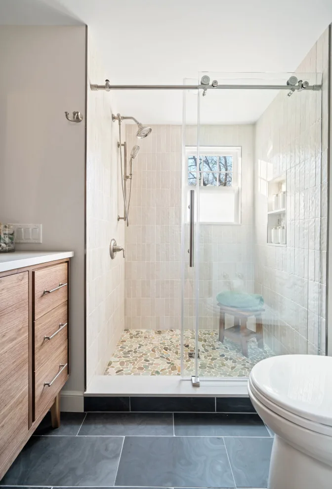 Bathroom Renovation at Jennie Dugan's Residence in Concord, MA by Yusra Design Build - Photo 2