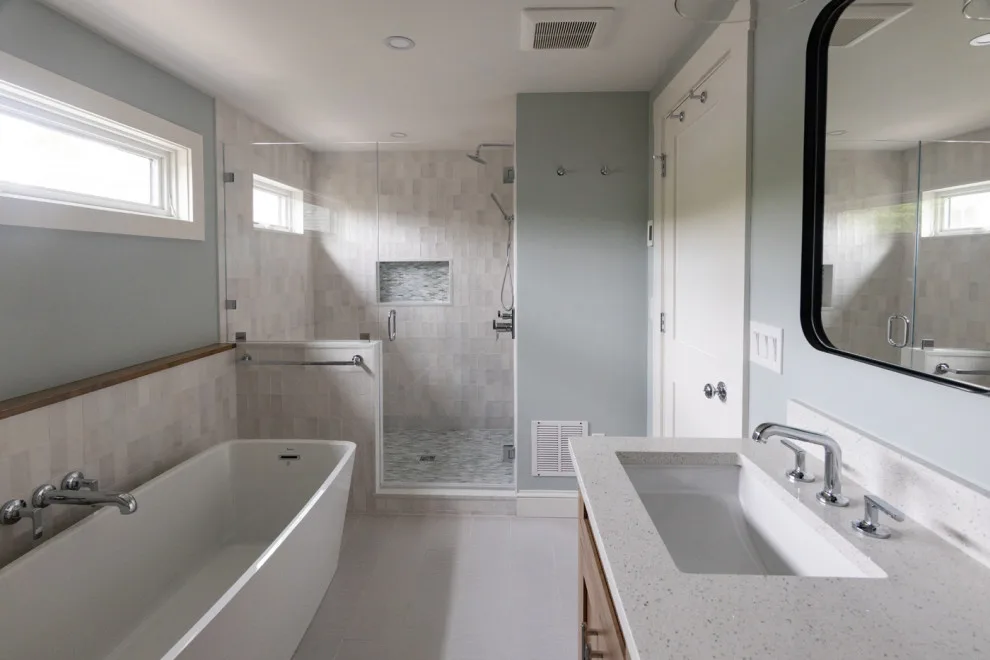 JP Dormer and Master Bathroom by New England Design & Construction - Photo 21