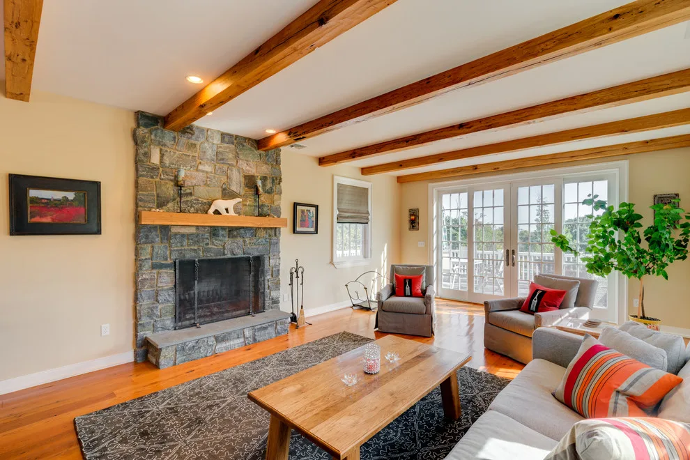 Katonah - Rustic Home Expansion and Ipe Deck by Gerety Building And Restoration - Photo 8