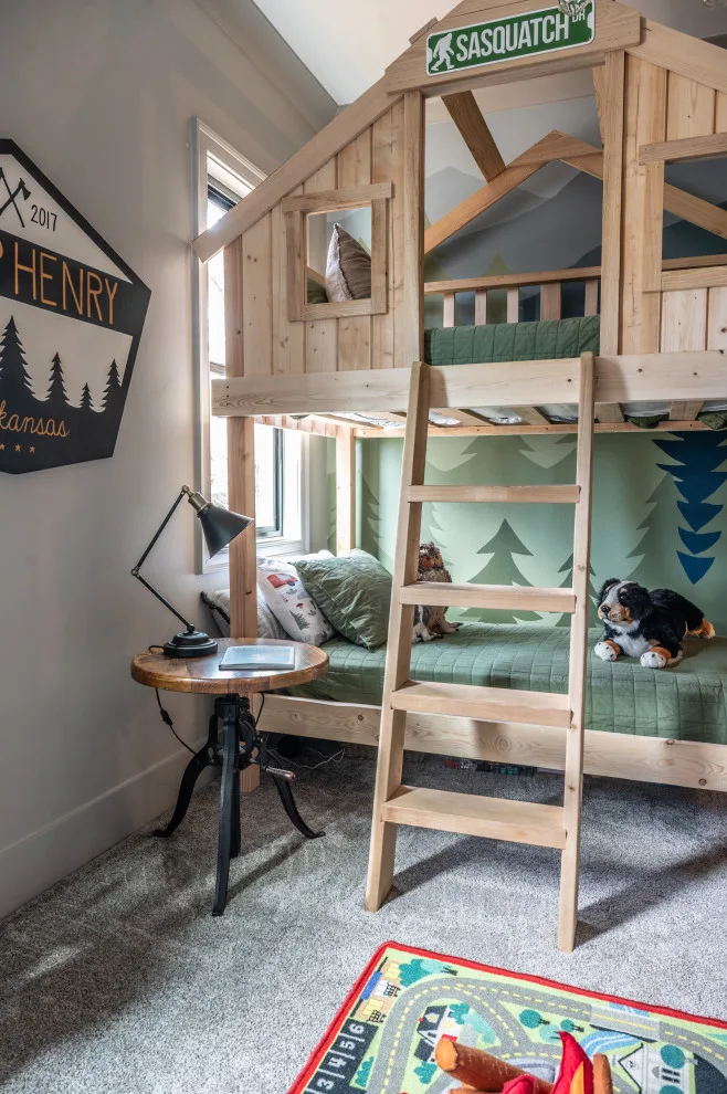 Children's Camp-Inspired Bedroom by Bret Franks Construction, Inc. - Photo 3