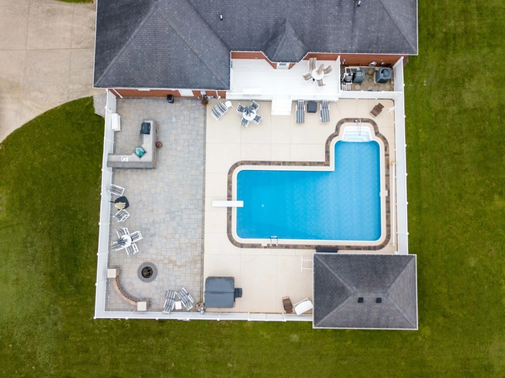 Patio, Fire Pit and Outdoor Kitchen by Lambs Lawn Service & Landscaping - Photo 4