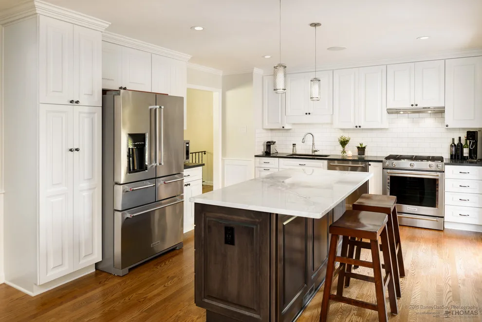 Annandale VA Kitchen and Dining Room Renovation by Thomas Custom Builders - Photo 5