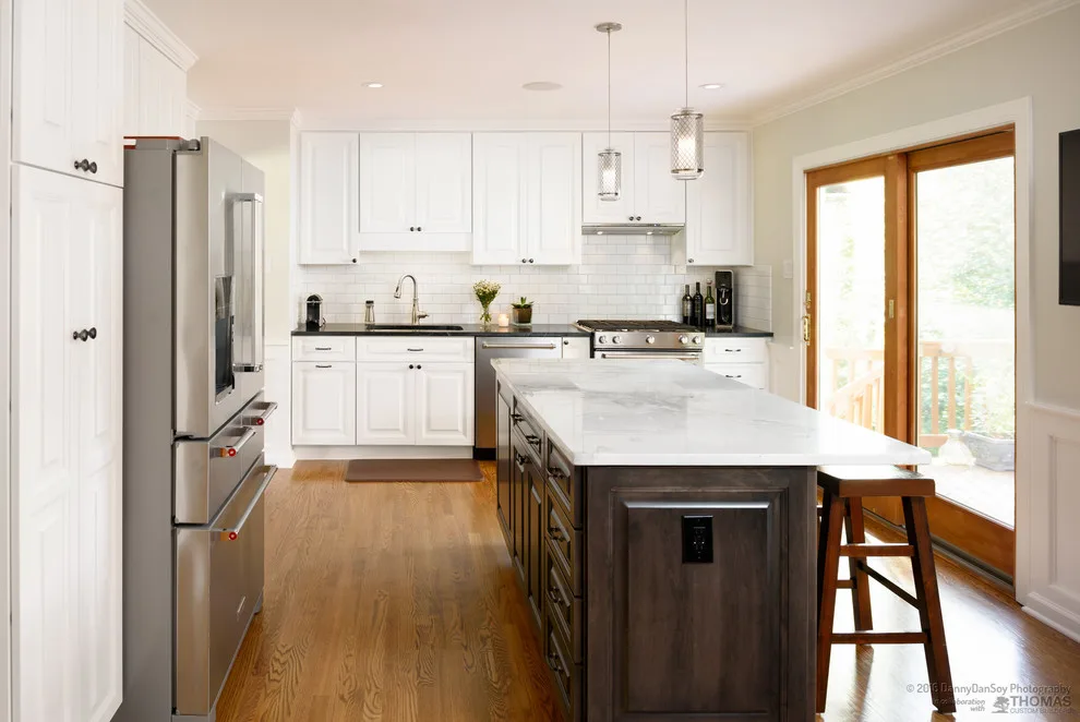 Annandale VA Kitchen and Dining Room Renovation by Thomas Custom Builders - Photo 3