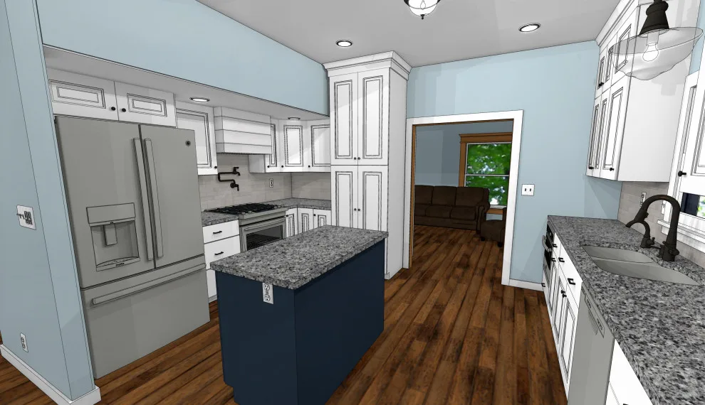 Crawfordsville Kitchen and Main Floor Renovation by Riverside Construction, LLC - Photo 3