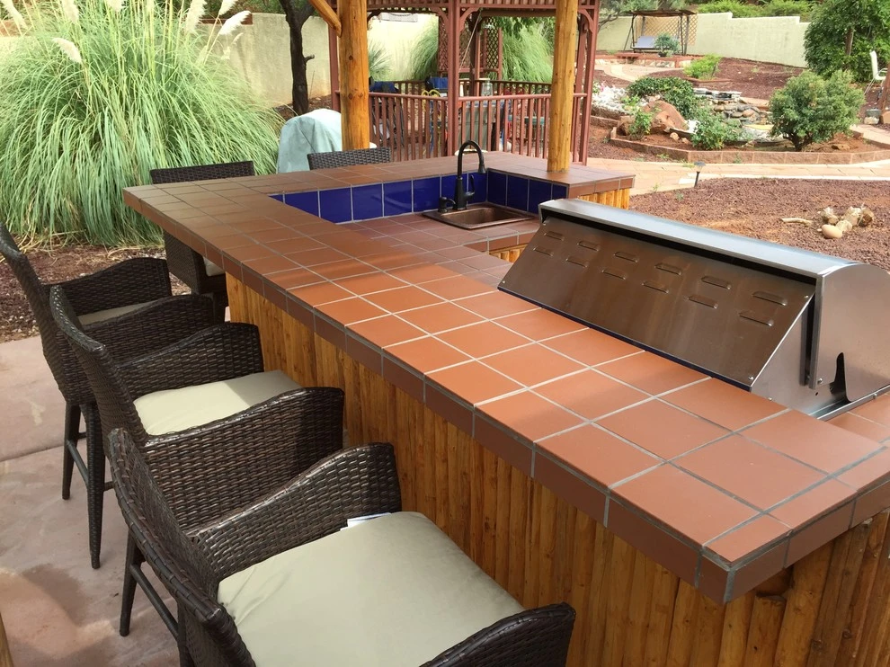 Outdoor Kithchen (Mexican Cantina Style) by Land Art Works, Inc. - Photo 9