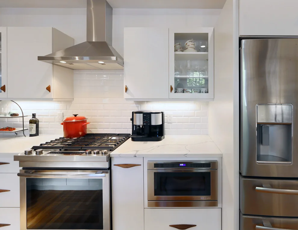 Brookline Kitchen and Bathrooms Renovation by New England Design & Construction - Photo 7
