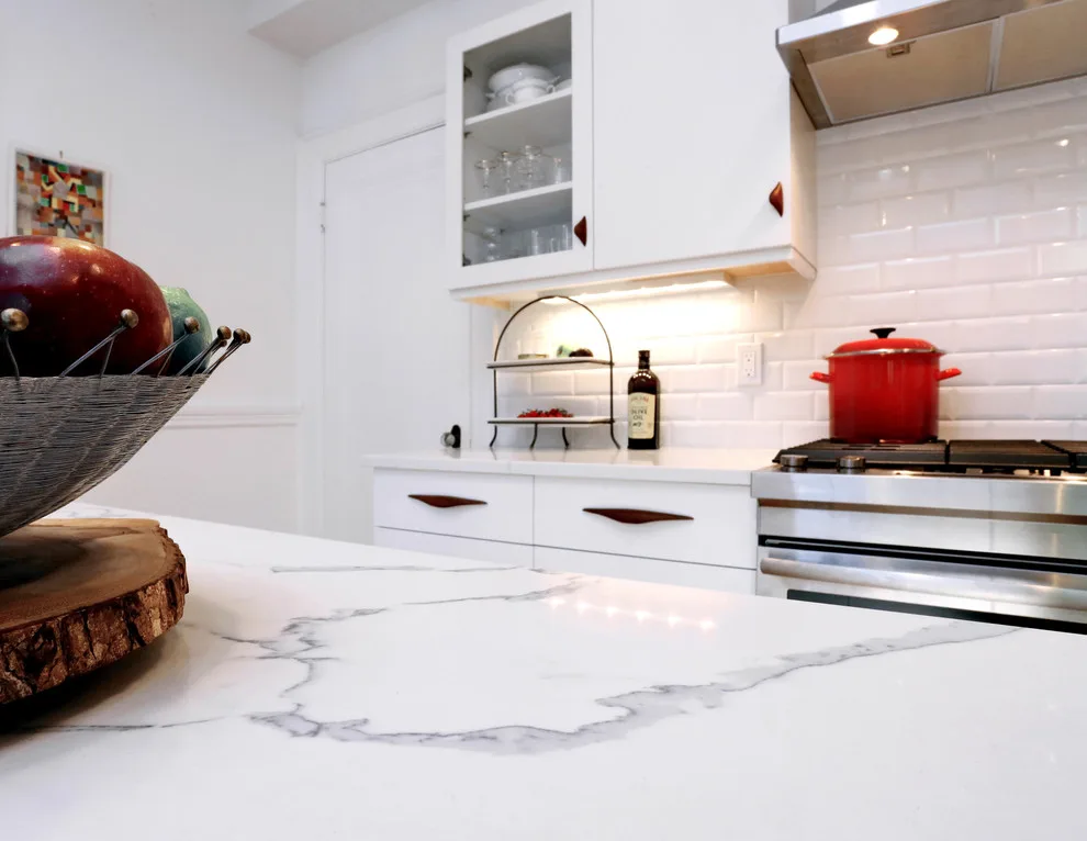 Brookline Kitchen and Bathrooms Renovation by New England Design & Construction - Photo 3