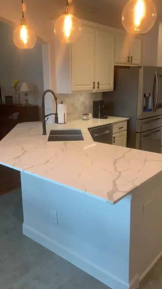 Modern Small Kitchen Renovation in Cypress by Blue Contracts LLC - Photo 2