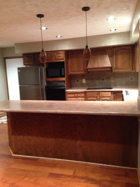 Kitchen Renovation Transformation (Lincoln, NE) by Kinning Design Build - Photo 5