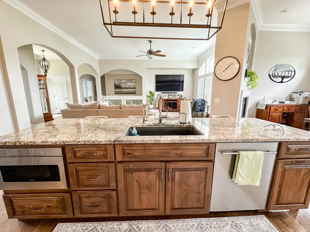 Renovating the Kitchen with a Spacious Island by Heartlands Building Company - Photo 3