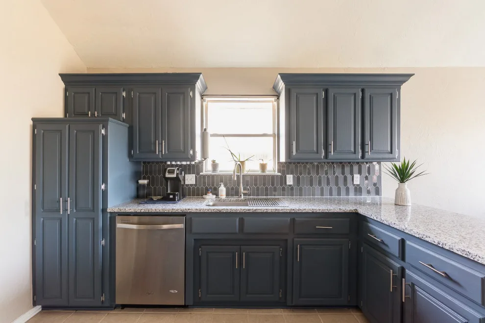 Blue Cabinet Kitchen by Ten Key Home & Kitchen Remodels - Photo 2