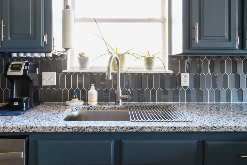 Blue Cabinet Kitchen by Ten Key Home & Kitchen Remodels - Photo 5