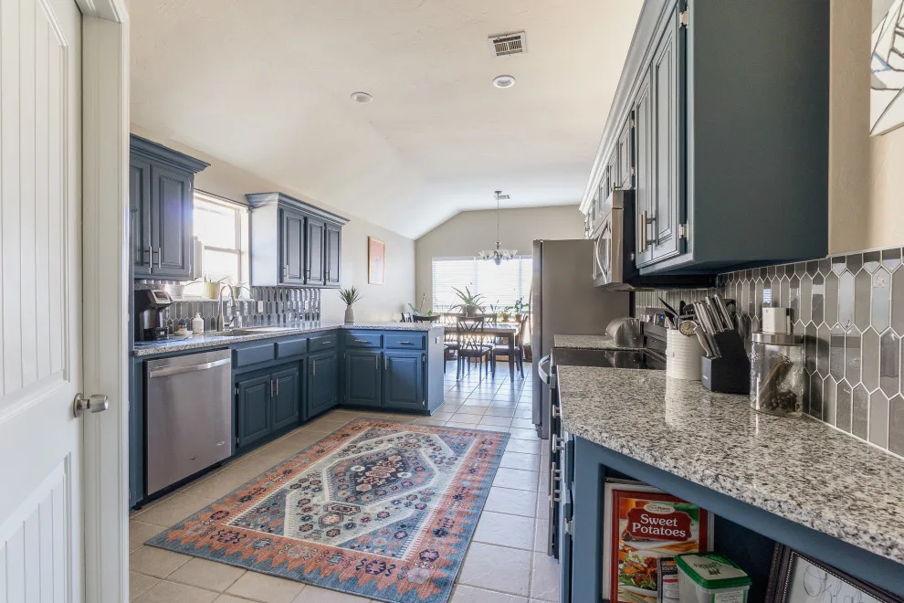 Blue Cabinet Kitchen by Ten Key Home & Kitchen Remodels - Photo 6