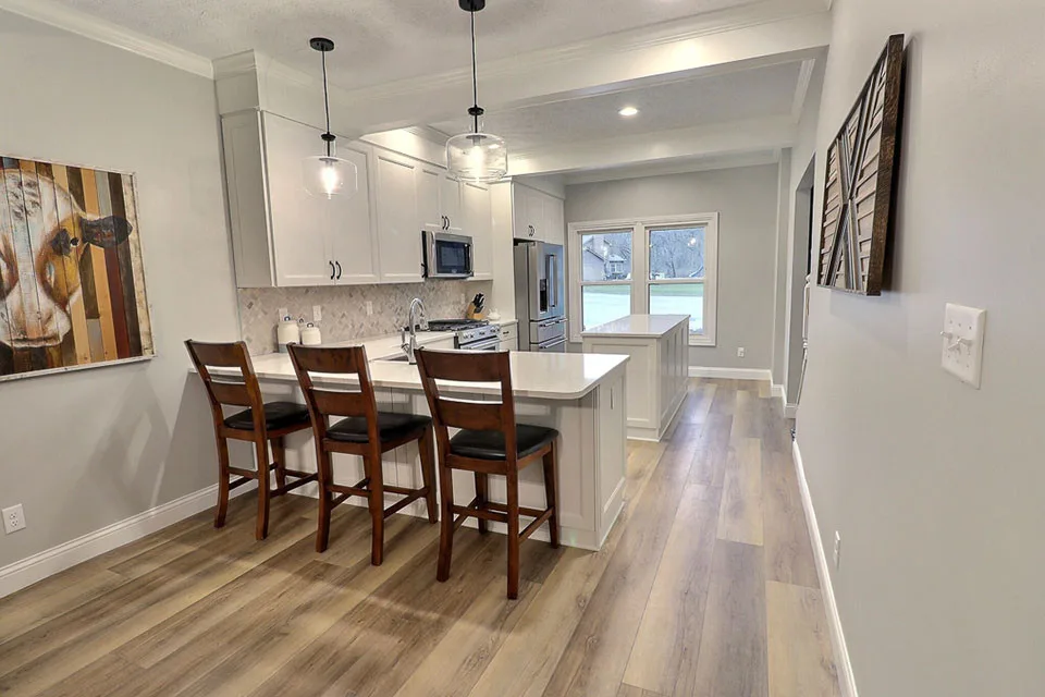 Lafayette, IN L-Shaped Kitchen Renovation by Riverside Construction, LLC - Photo 8