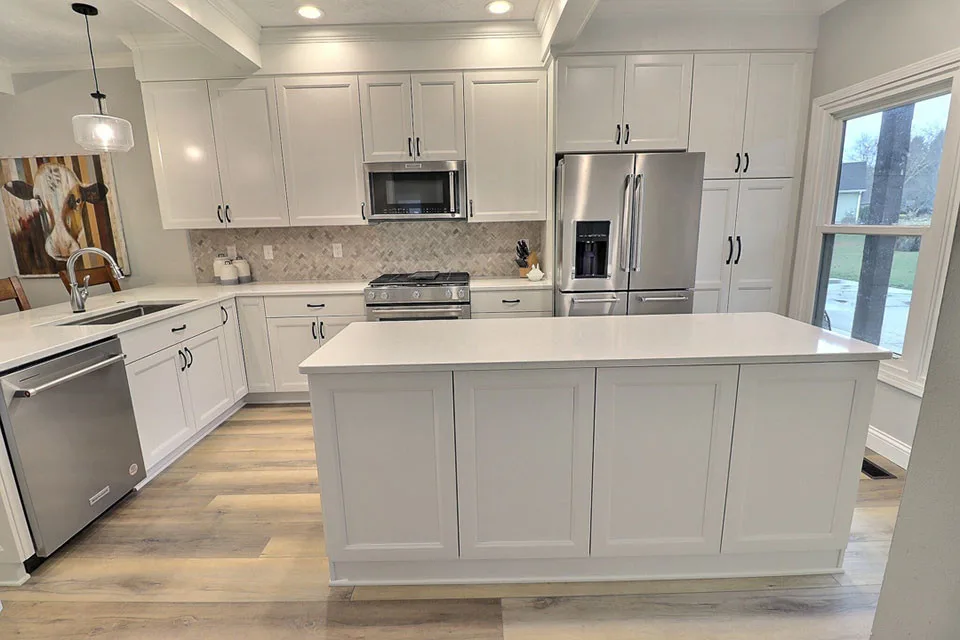 Lafayette, IN L-Shaped Kitchen Renovation by Riverside Construction, LLC - Photo 2