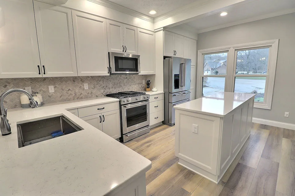 Lafayette, IN L-Shaped Kitchen Renovation by Riverside Construction, LLC - Photo 5
