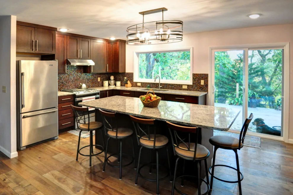 West Lafayette L-Shaped Kitchen Renovation by Riverside Construction, LLC - Photo 2