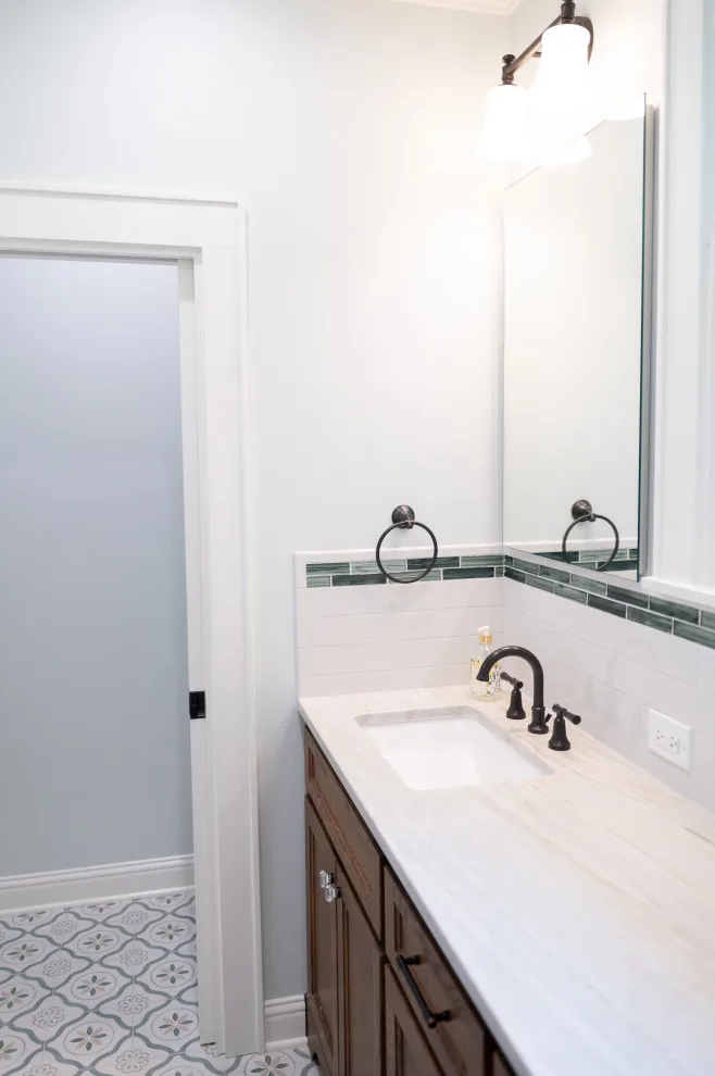 Lake House Main Bathroom by Jackson Construction, Inc. - Photo 3