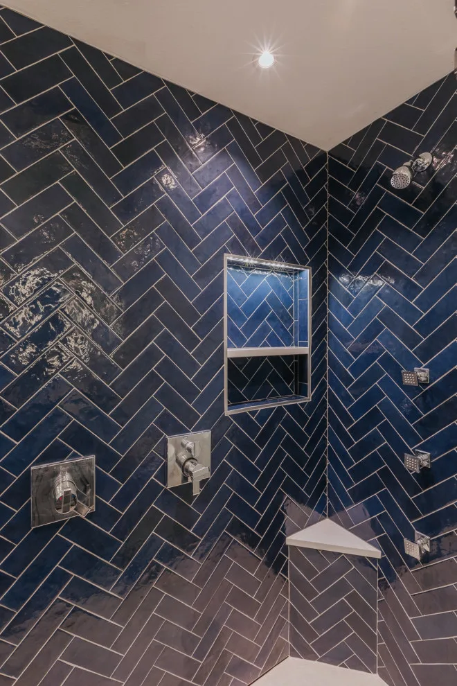Custom Tile Shower in Lake Oswego by Lamont Bros. Design & Construction - Photo 3