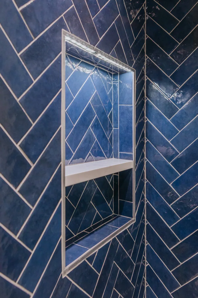 Custom Tile Shower in Lake Oswego by Lamont Bros. Design & Construction - Photo 14